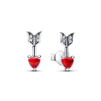 Orecchini Pandora Donna in Argento Zirconia 293668C01 - 293668C01
